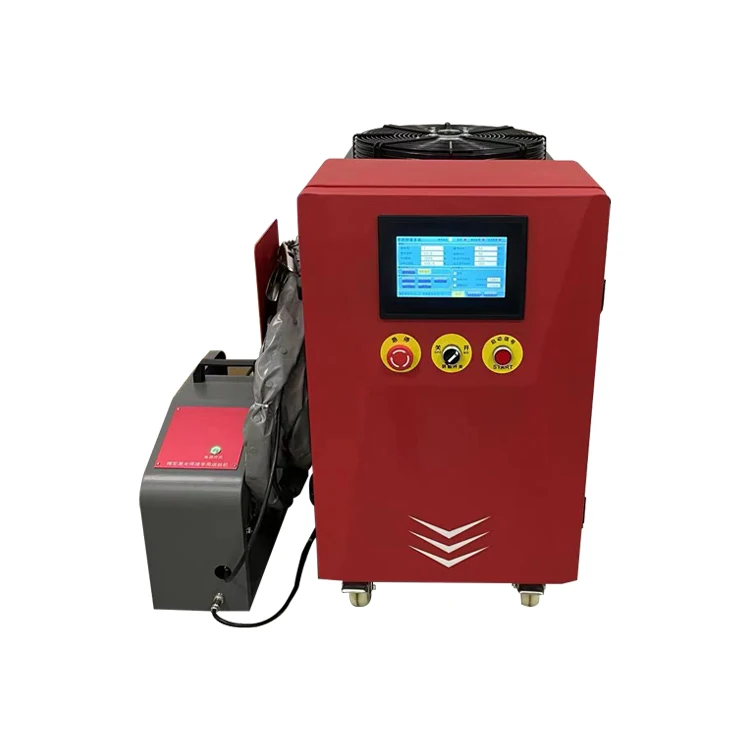 New portable 1500W hand-held fiber laser welding metal laser welding double pendulum torch rust cut