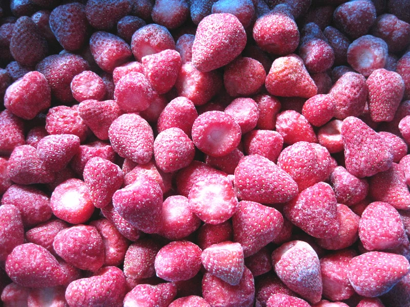 Красная внутри Органическая замороженная клубника