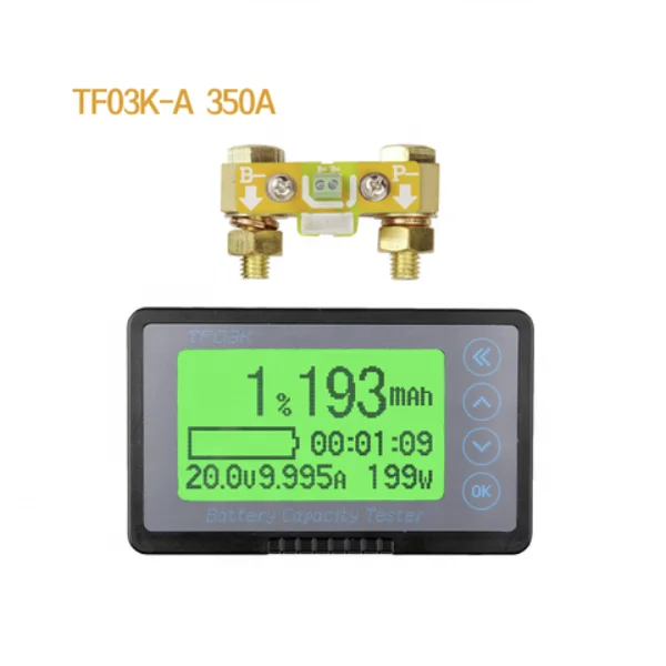 DC 10-120V 50A тестер батарейной емкости кулонометр универсальный индикатор аккумулятора TF03K-A транспортного средства Тестер аккумуляторной