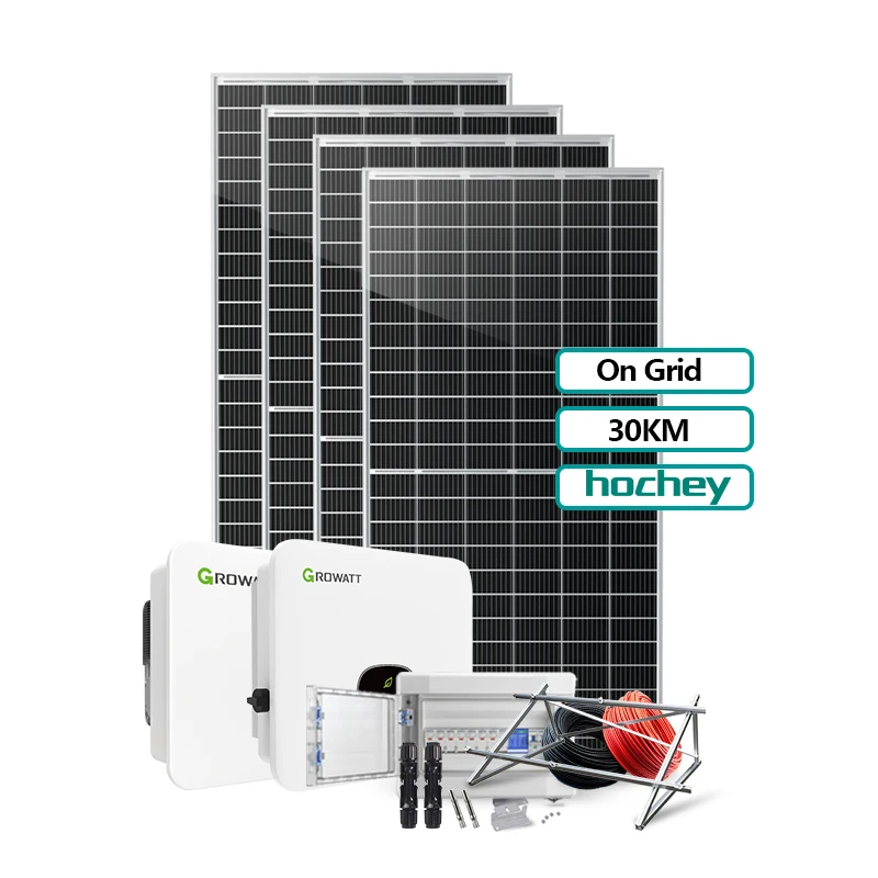 Высококачественные солнечные генераторные системы Hochey 30KW 50KW 100KW 150KW 200KW 250KW на сетке полная система солнечной энергии