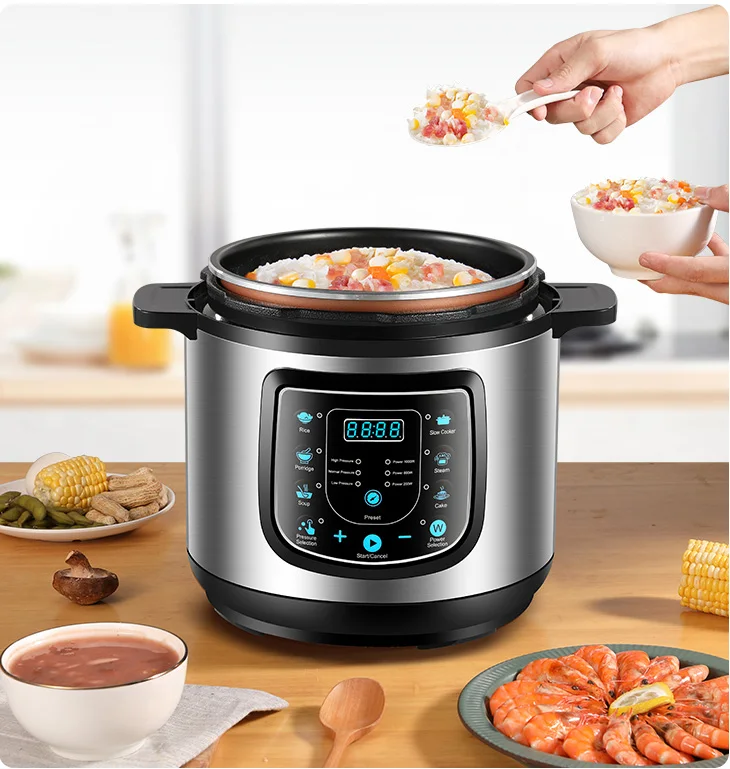 multi cooker pot Cooking Appliances Stainless Steel Electric Pressure Cooker
