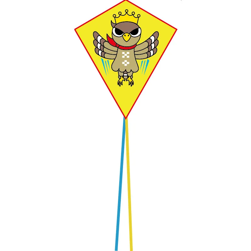 Customize logo diamond kite for promotion