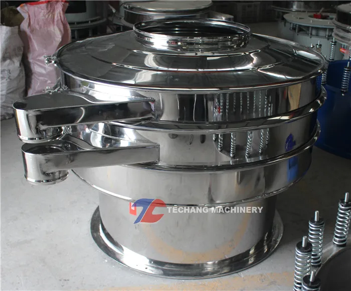 Stainless Steel Grading Sieve Vibrating Screen Machine for Light Industry