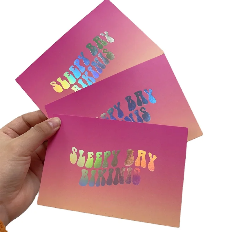 Custom Factory Wholesale Thank you Card Business card and Wedding Party Invitation Cards