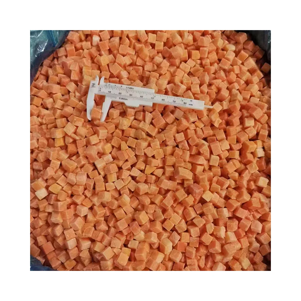 Оптовая продажа замороженных морковных кубиков Brc и халяльная сертифицированная замороженная морковь