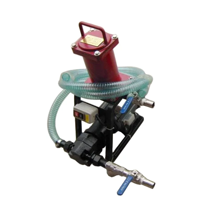 0.25kw motor power 0.4Mpa 10l/min hydraulic lubrication system oil refueling oil filter cart