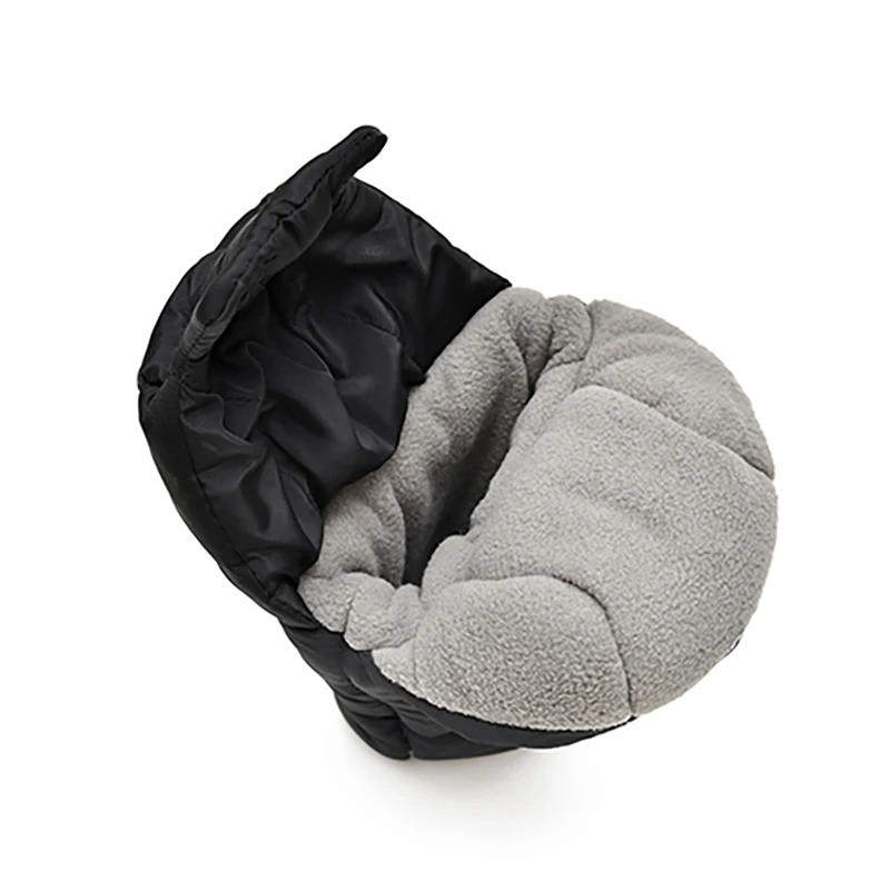 Winter pram hand muff baby carriage pushchair warm Fur Fleece hand cover buggy Clutch Cart Muff stroller accessories