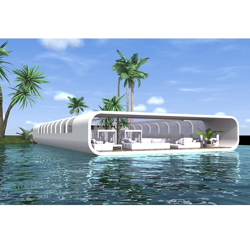 Роскошное украшение для яхты, клуба, воды, ресторана, водной вечеринки, отдыха на Марине, Плавающая Платформа, плавающий ресторан, водный бар