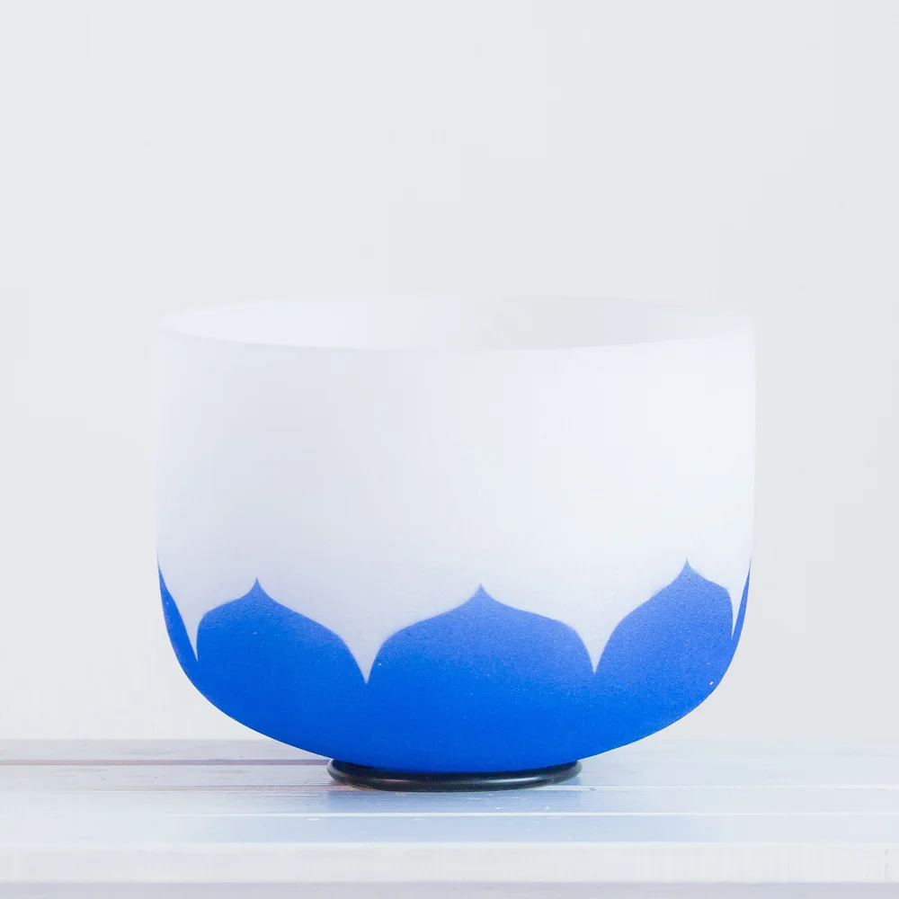 ГГц 440 Гц и 432 кварцевые кристаллические зеленые поющие чаши для звукоисцеляющей терапии оптом