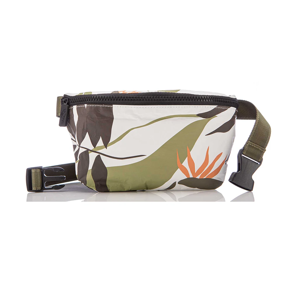 Custom Reusable Waterproof Cycling Hiking Beach Running Waist Bag Lightweight Dupont Tyvek Fanny Pack