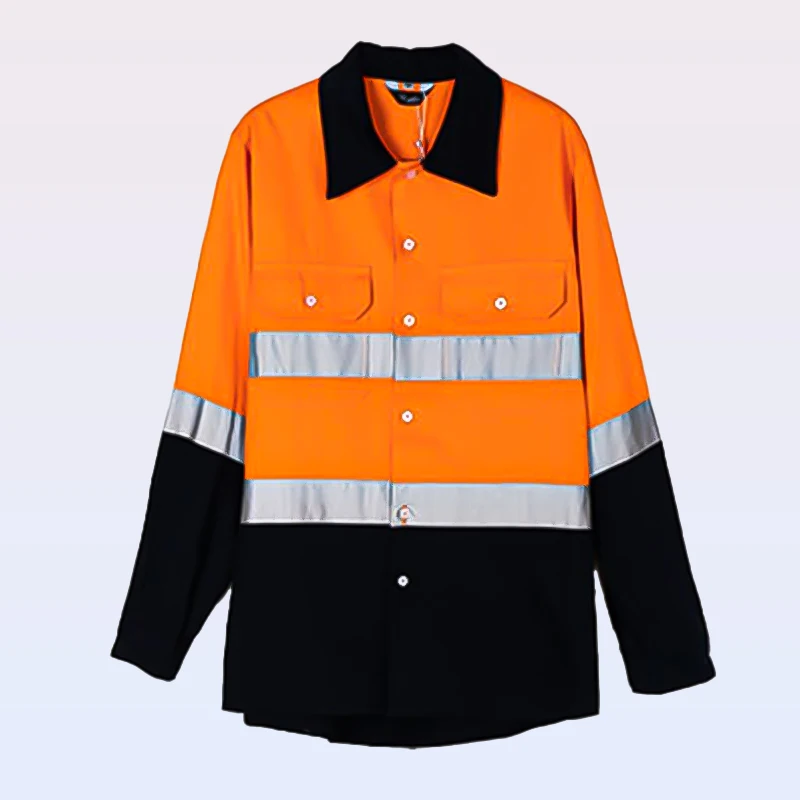 Verified Factory Price Cotton Flame Retardant Reflective Joint Clothing Fireman OEM Work Uniform Customized Fireman Sam Costume