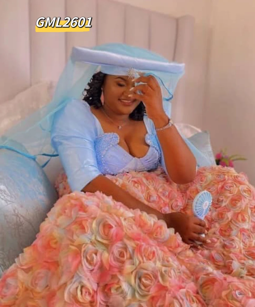 Heavy industry mesh three-dimensional rose chiffon embroidery tape cloth dress gradual tulle crochet wedding lace fabric