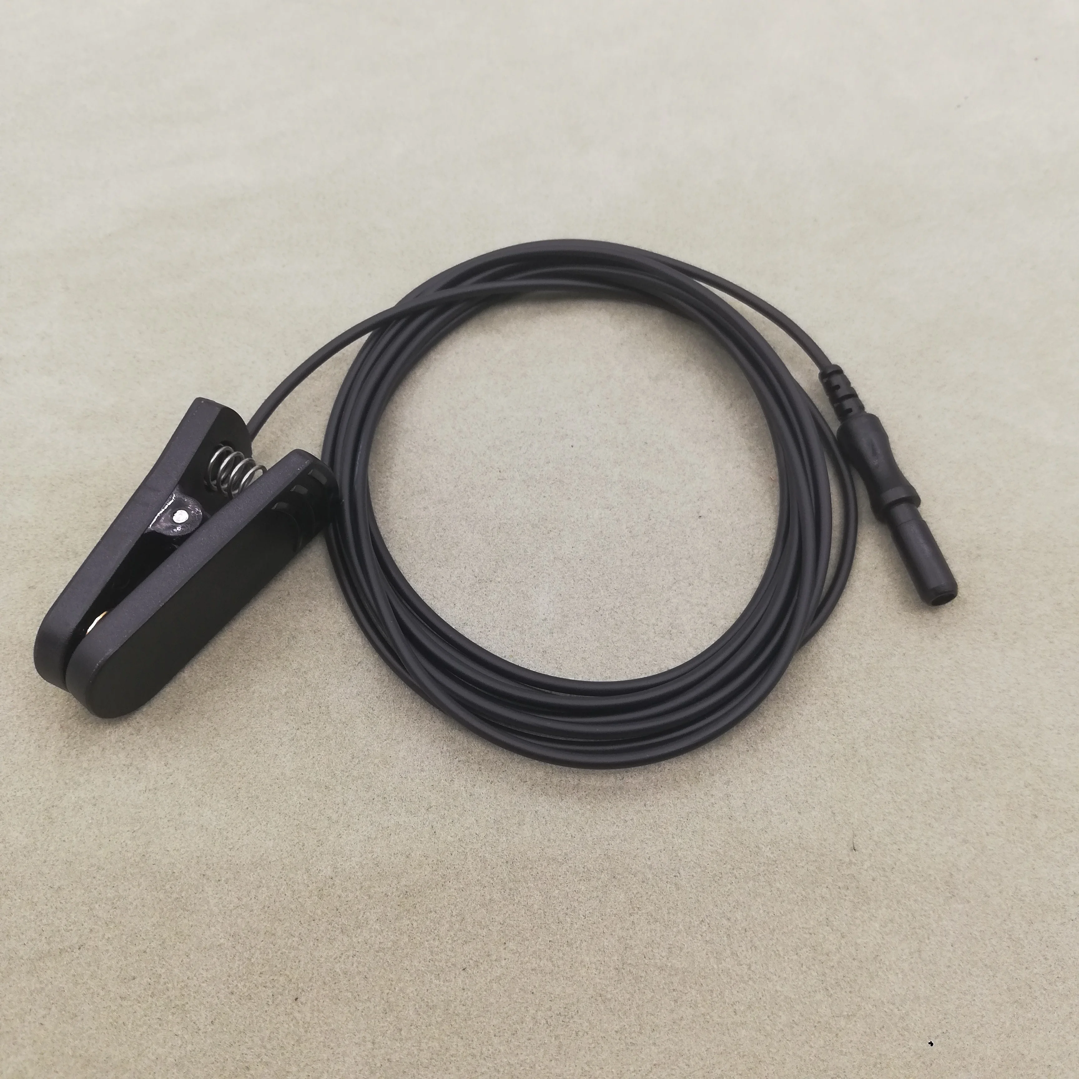 
DIN42802 touch-proof connector monopolar gold plated EEG ear clip electrode 