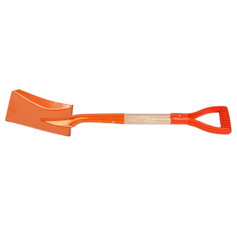 High quality Metal shovel with handle with special steel plates for digging and scooping