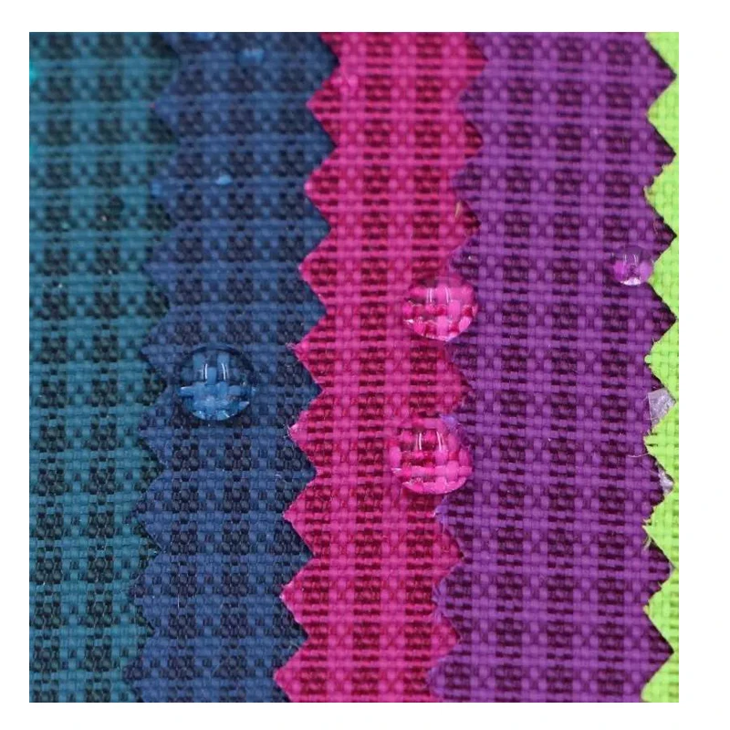 420D Darken fabric of denim nylon Oxford Fabric with PVC backing