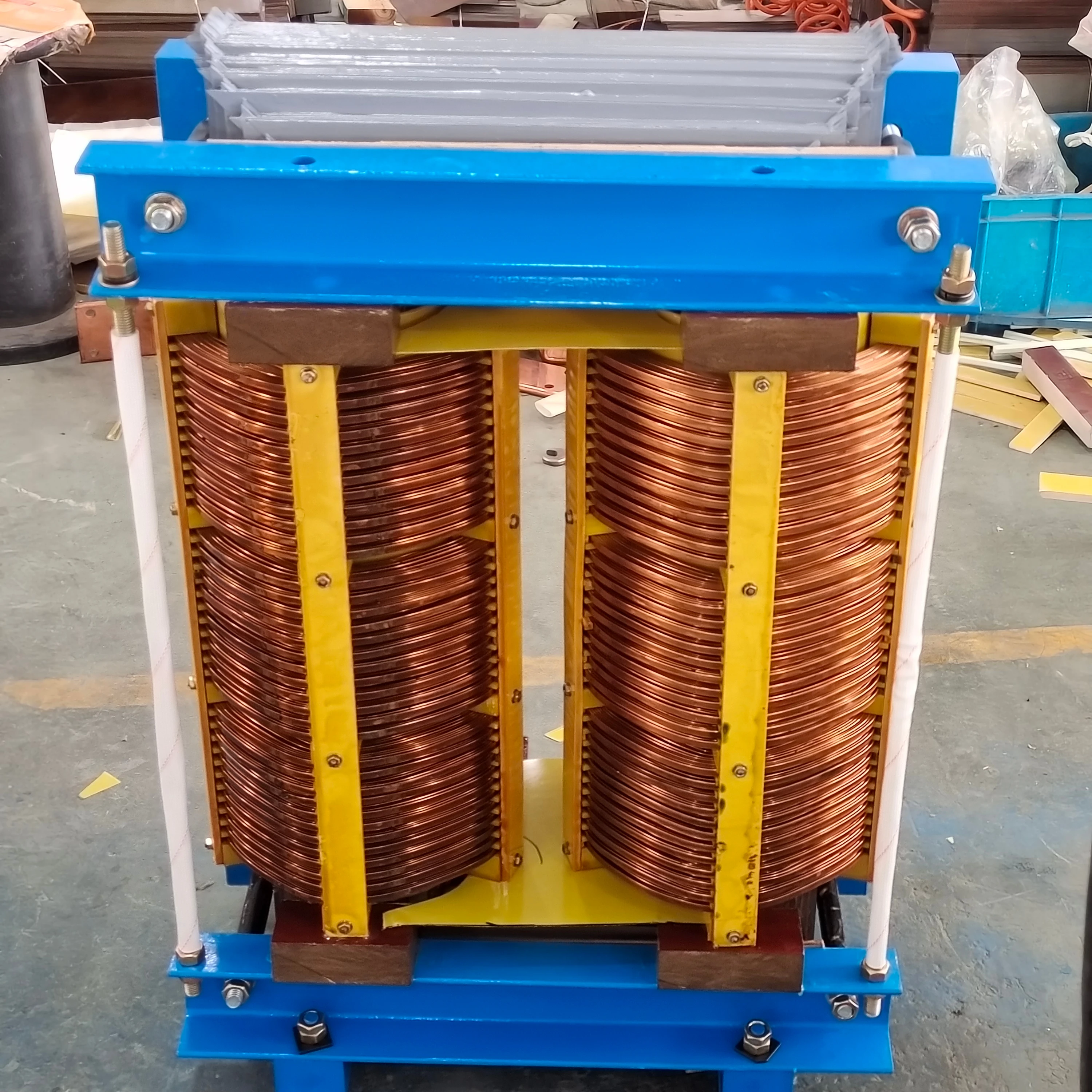 Electric furnace heating transformer DDG-40KW380V to 75V three-phase dry-type glass furnace current rising Scott transformer