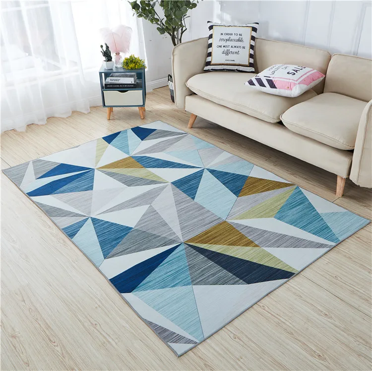 Фабрика Тяньцзинь 2020, новый современный дизайн, очень низкая цена, 100% полиэстер, цифровая 3D-печать, напольный ковер и ковер для гостиной