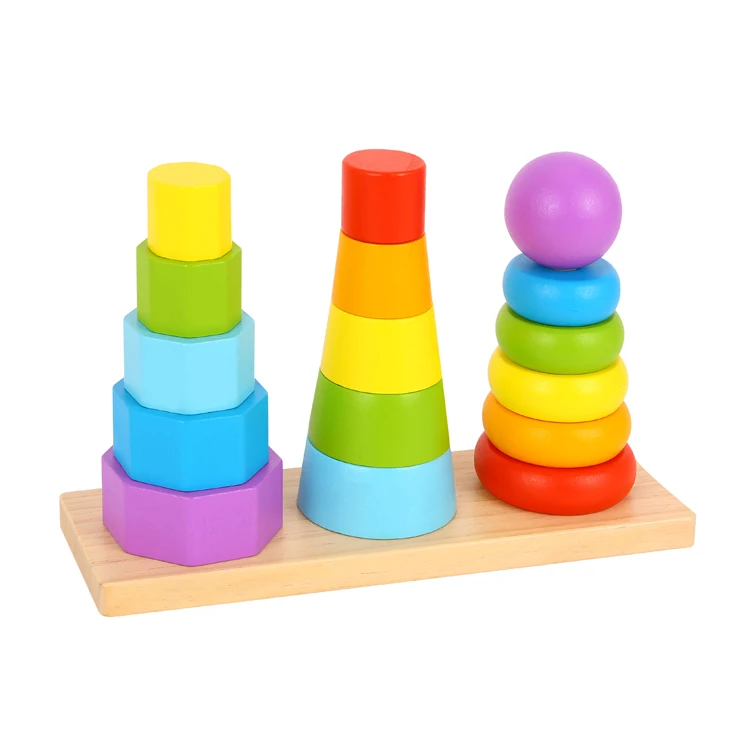 Shape Sorter Toys Games for Education Stacking Wooden Wholesale Kids Other Educational Toys