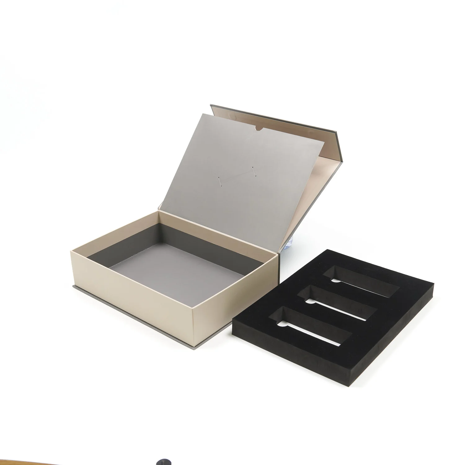 Magnetic Gift Cardboard Luxury Insert Box Product Packaging Custom Boxes with Foam Insert