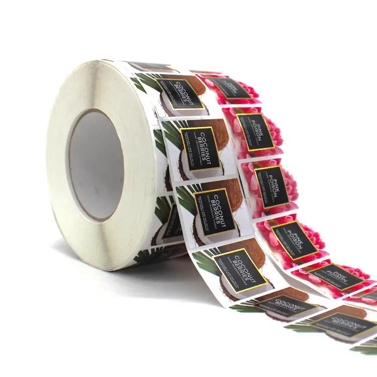 holographic customized metallic self-adhesive label