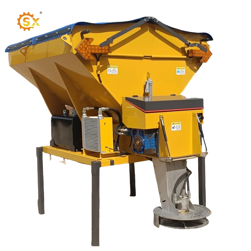 popular snow removal truck melting spreader salt snow remover machine with best price