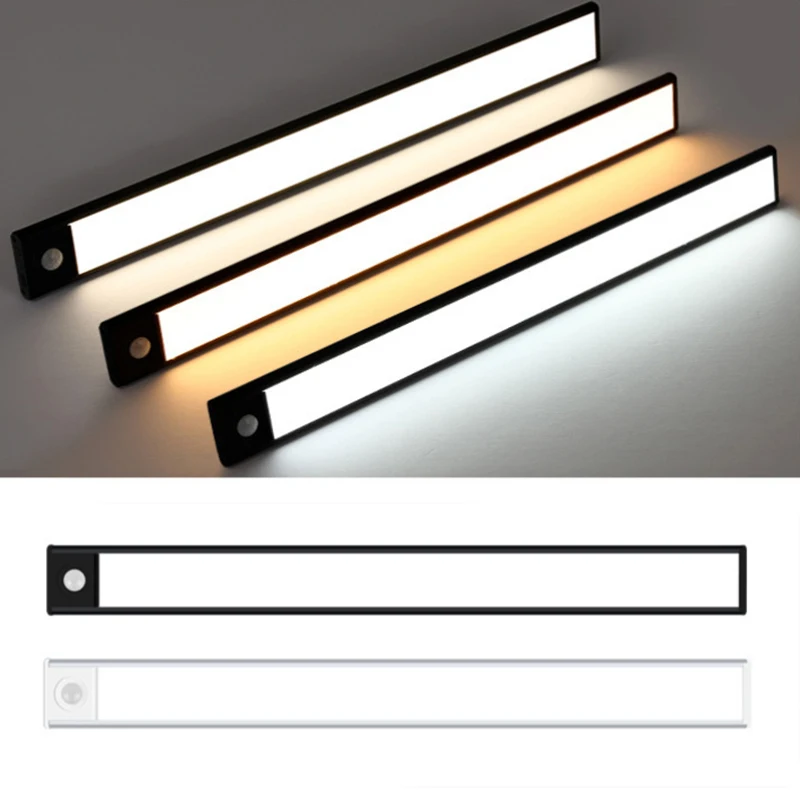 Wall Mounted LED Jewelry Closet Light Sensor Motion Kitchen Home Under Cabinet Lighting Cabinet Light For Home