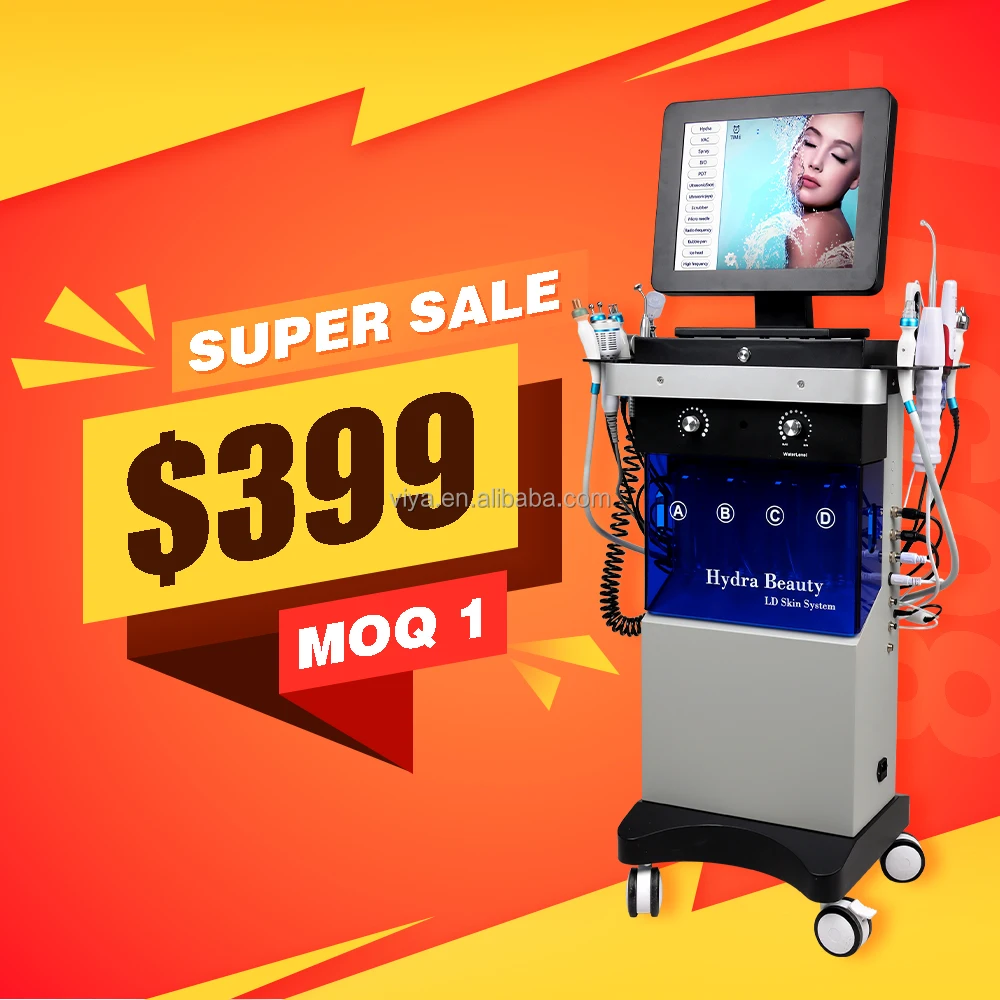 12 in 1 Diamond Peeling and h2o2 Hydra Hydro Water Jet Aqua Facial Facials Care Microdermabrasion Hydra Dermabrasion