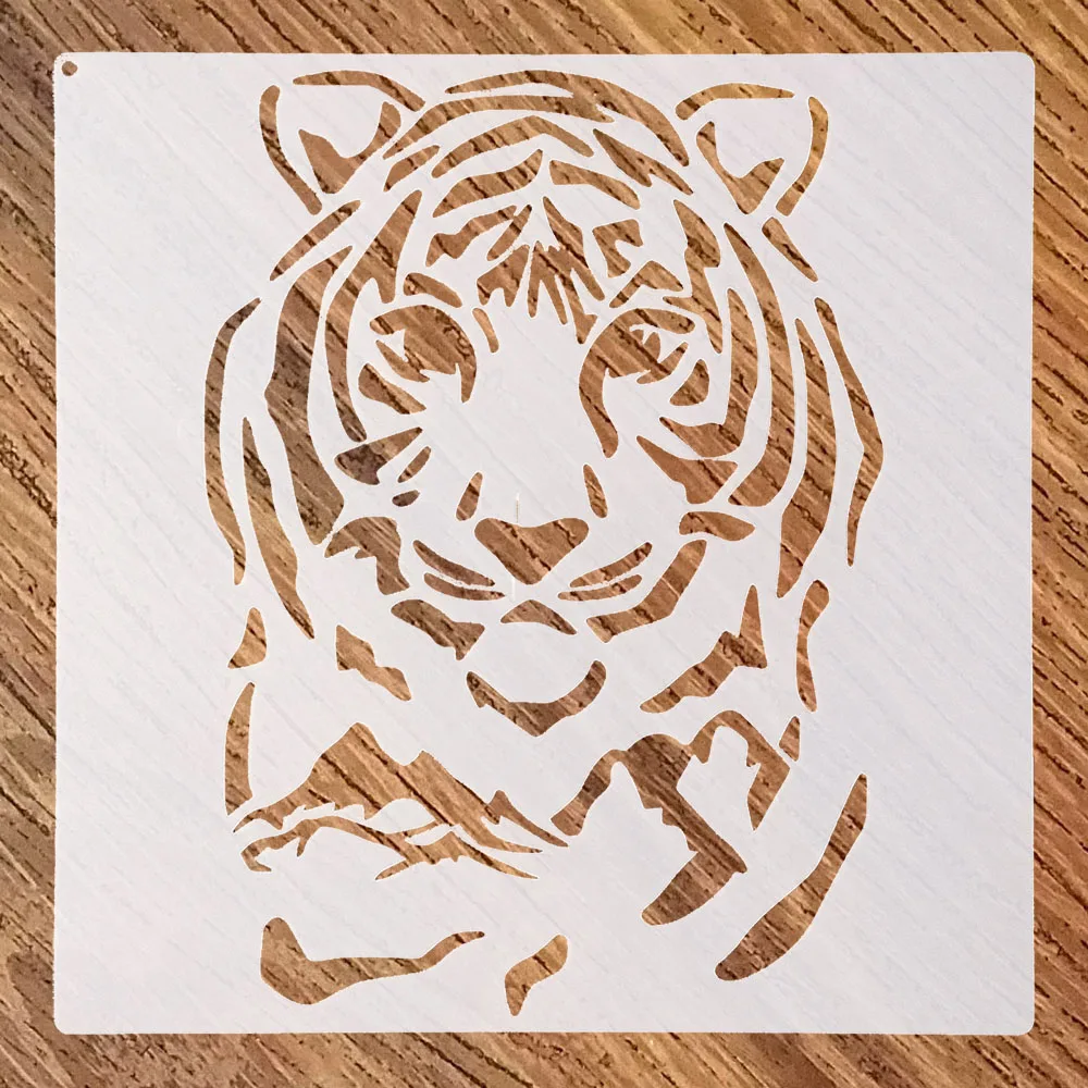 Beautiful Wild Life Animal Custom Plastic Big Airbrush Wall Paint Stencils for wall reusable Painting Wall Stencil Templates