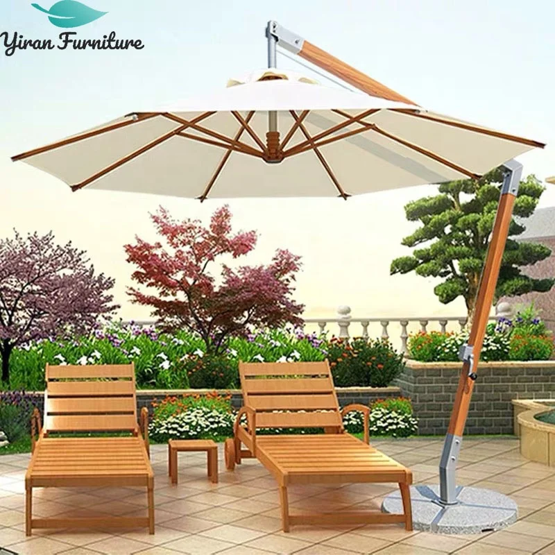 High Quality Aluminum Garden Patio Parasol Wholesale Outdoor Umbrella In Customized