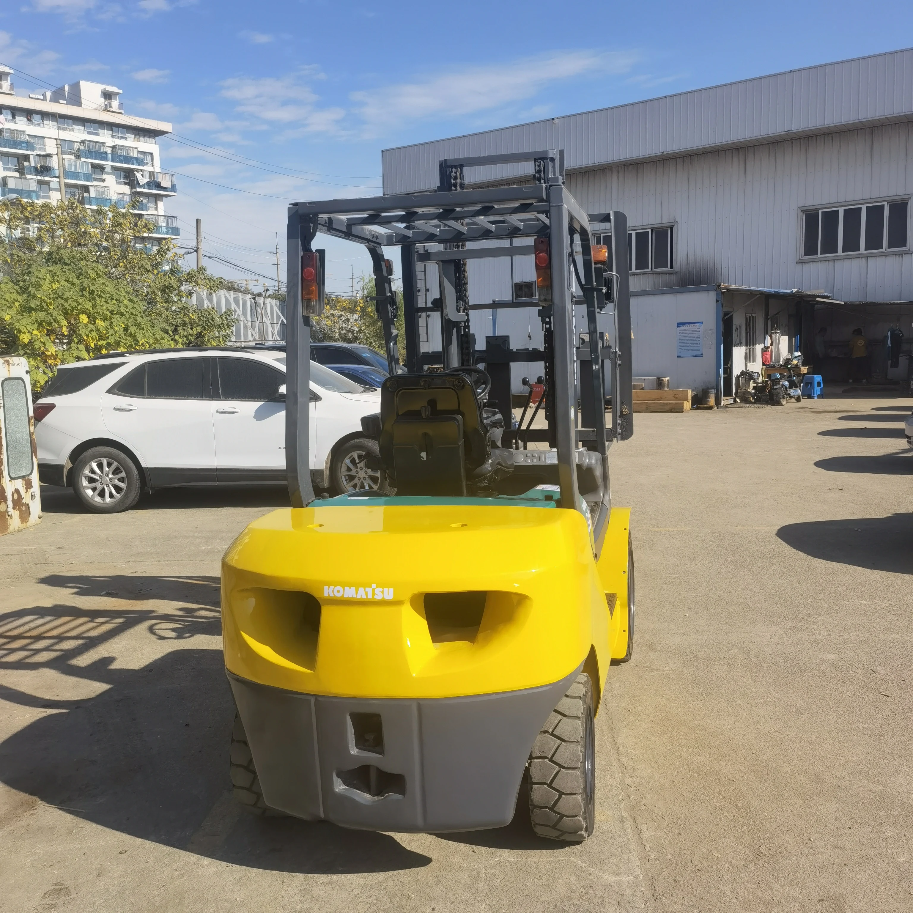 Komatsu 3Ton forklift used hangcha manual trucks electric forklift machine with equipment forklift spare part cheap price
