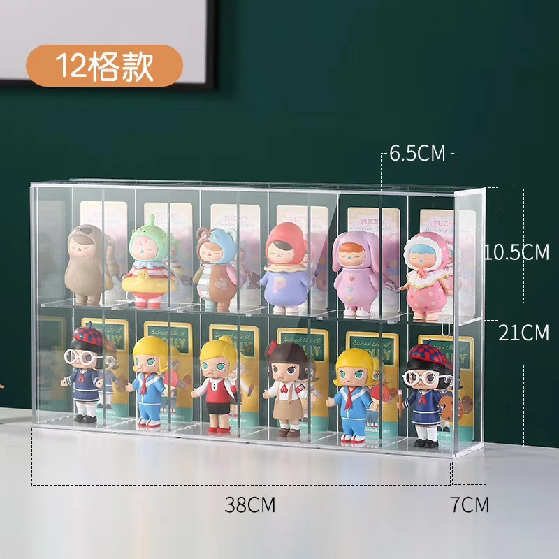 Transparent Factory customize  Perspex Acrylic toy  Display case action   figure display cabinet for collectibles