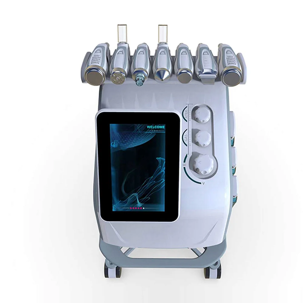Hydra Diamond Microdermabrasion Facial Machine 2024 6 In 1 Hydra Oxygen Facial Cleaning Machine For Salon