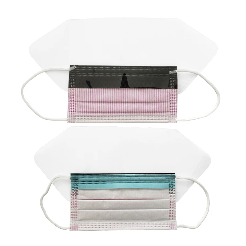 Disposable anti-fog medical mask with visor for hospital with CE certification