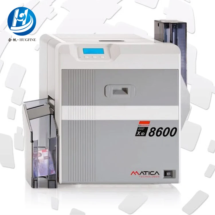 600 x 600 dpi Duplex printing Matica XID8600 Retransfer ID Card Printer