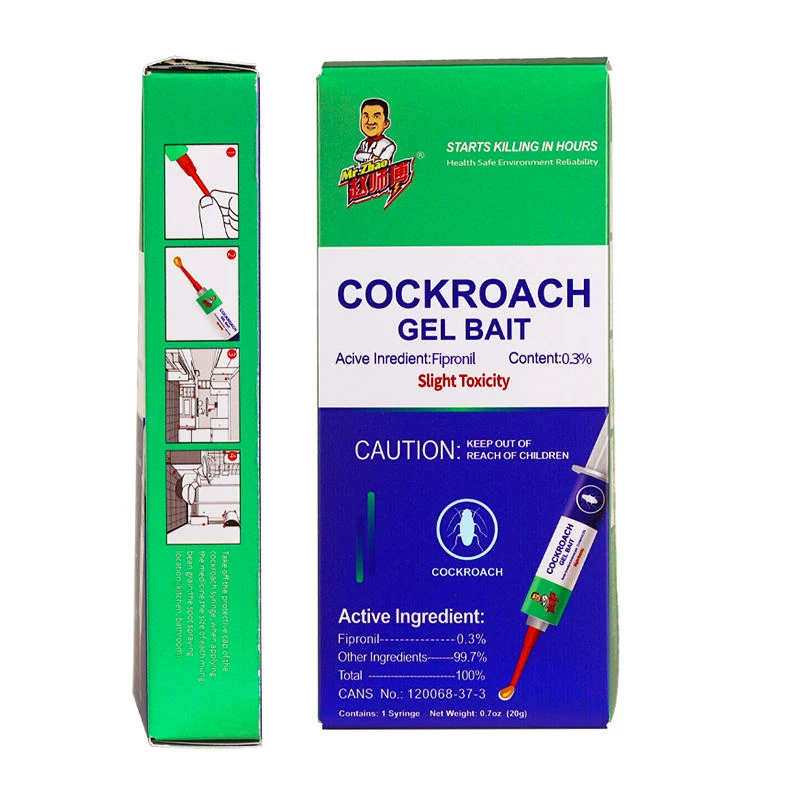 Mr.Zhao Hot Sale Efficient Roach Gel Bait Ant Cockroach For Home Restaurant Hotel Insecticides For Agriculture