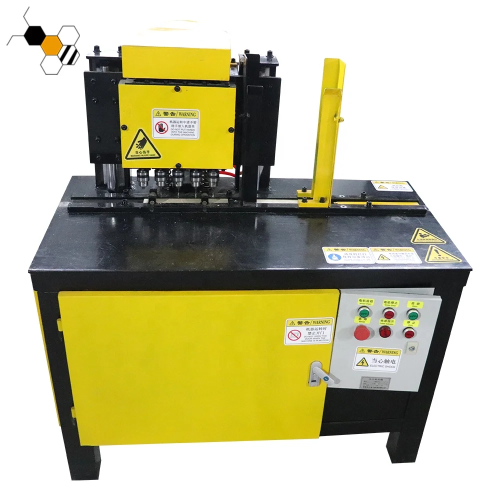 Side Bar Hole Drilling Machine Output 1800 Pcs/H Beehive Frame Making Machine
