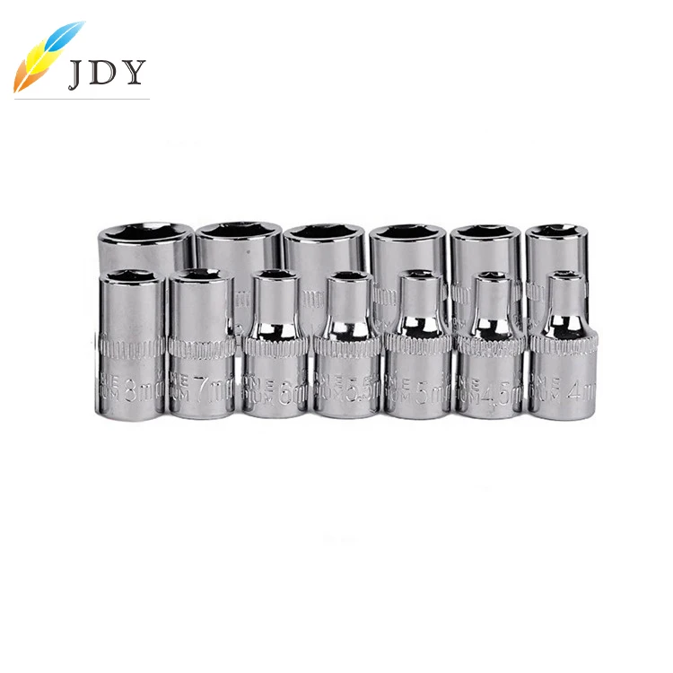 46 шт. в одном наборе инструменты для авторемонта комбинированный набор ударных торцевых гаечных ключей гаечный ключ 1/4 Набор торцевых ключей с храповым механизмом