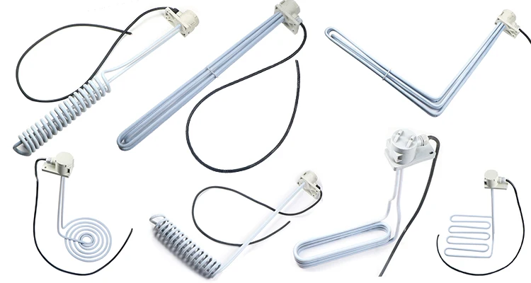 BRIGHT Chemical Resistant Ptfe Acid Resistance Immersion Heater Element for Corrosive Fluid