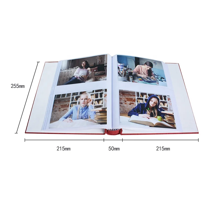 Guanmei 4R 4x6 PP pocket sheet Photo Album holding 160 photos Wholesale fabric cover wedding photo albums