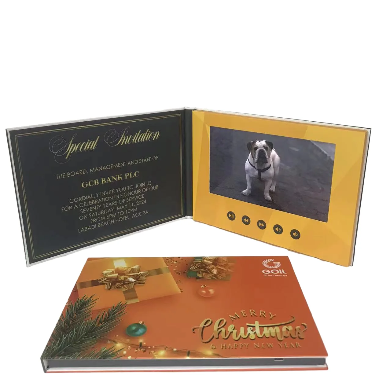 Wholesale New Business Ideas Video Invitation Card Advertisement Products Luxury Wedding Invitations Book Lcd Video Brochure