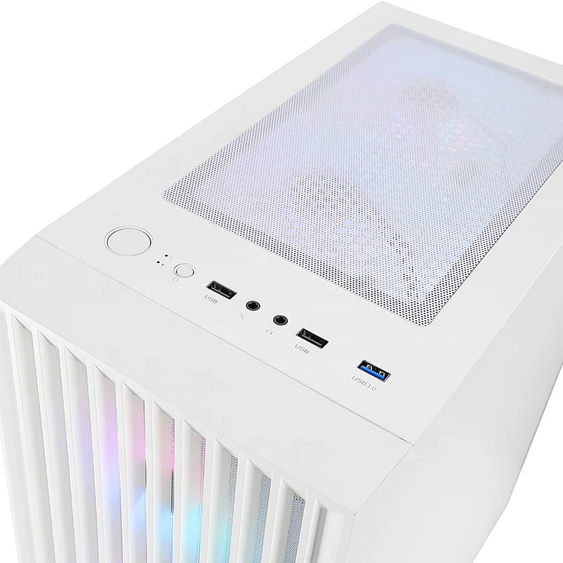 Matx Computer Case Full Tower Cabinet Case Acrylic Transparent Gaming Computer Hardware & Software Mini Computer Cases