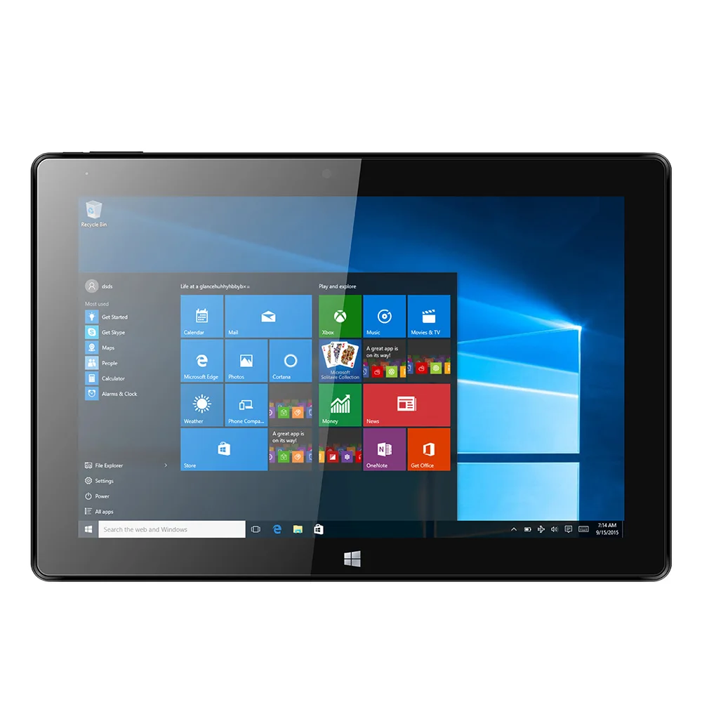 Interpad Gaming Tablet Win10 Wifi Dual Band Blue-tooth 5.0 Keyboards 2 in 1 Laptop Tablet PC