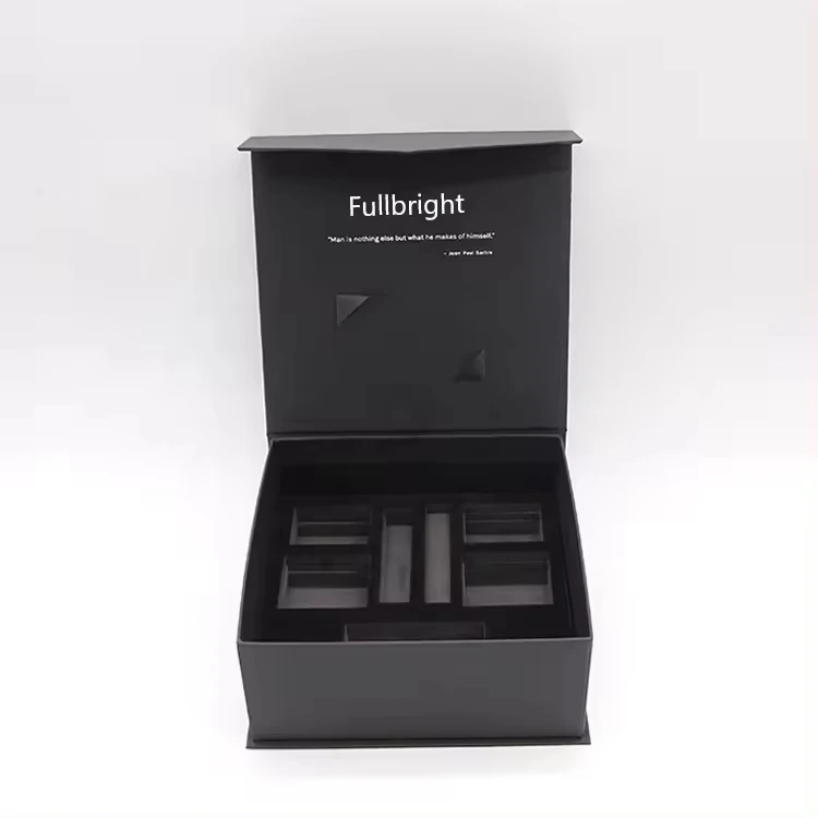 Customized Printing Foldable Wine Box Luxury Whiskey Vodka Bottle Box Single Magnetic Wine Cardboard Gift Paper Packaging Box