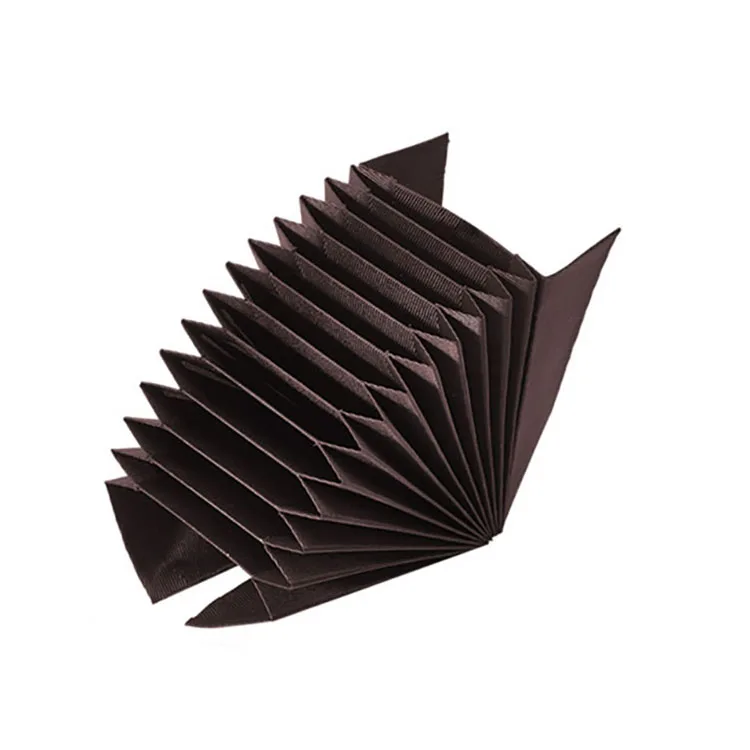 6*7.4cm 12 Card Slots Wallet Insert Vertical Inner Pages Card Slots Mix 4 Colors Inner Pages in Cloth Organ Wallet Inserts