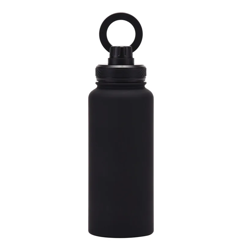 SUXIU OEM Vacuum thermos and hot water bottle Smart Water bottle Vacuum BPA-free sport bottle with silicone treatment