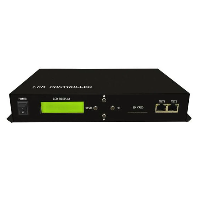 H801TC светодиодный главный контроллер пиксельный Используется Привод протокола Ethernet 150000 пикселей поддержка 255 рабов консоль DMX