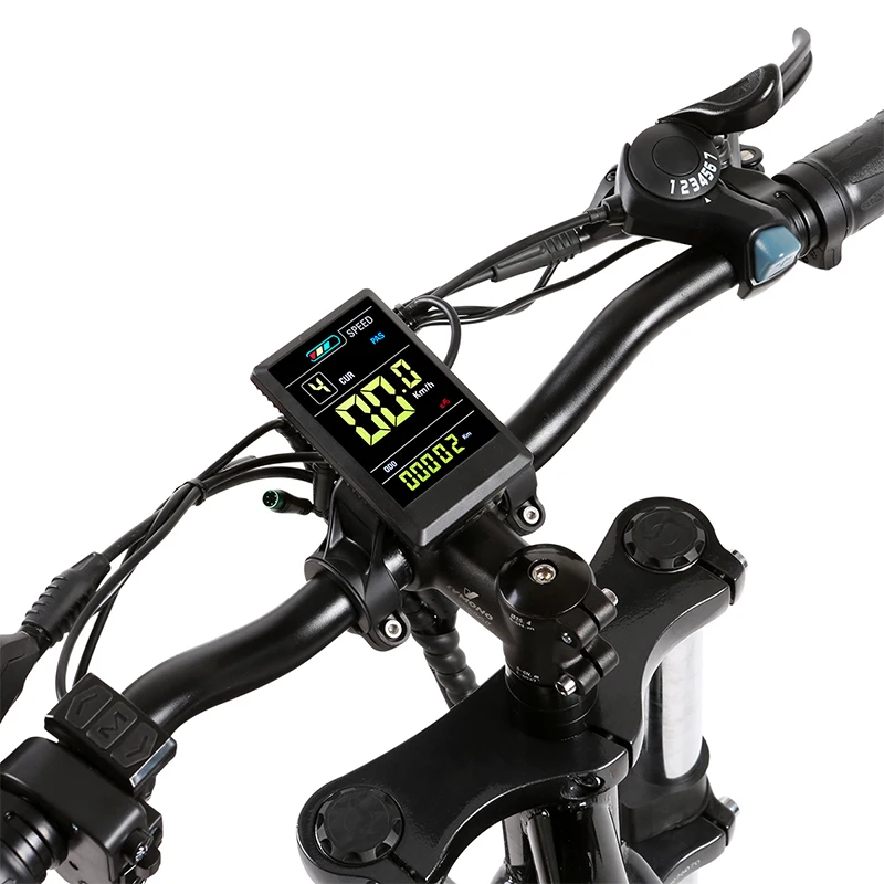 Double Shoulder Aluminium Spring Fork Full Suspension Electric Mountain Bicycle With 20inch Fat Tire electric bike