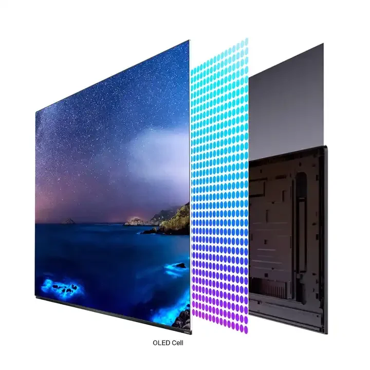 Wholesale OLED 55 inch 4k slim flat screen Smart TV Android Television Support Customization