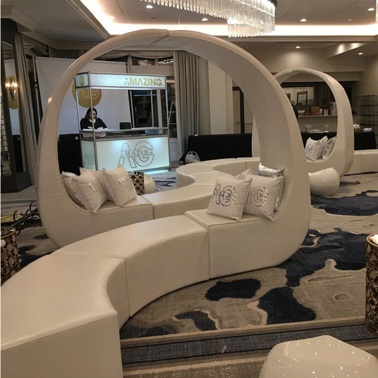 american style newest event wedding lounge sofa set