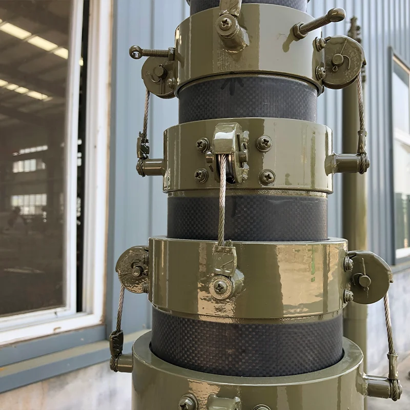 6M Mobile Telescopic Mast Tower Antenna Tower